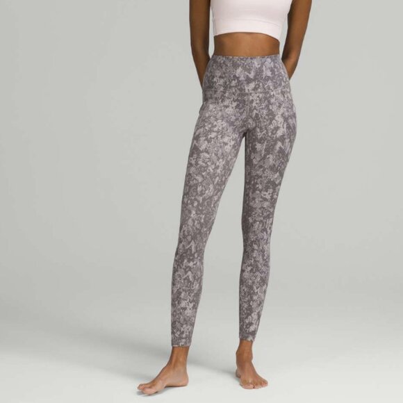 Lululemon Align High-Rise Pant with Pockets 28" Hideaway Camo Lunar Rock Multi 2 - Picture 1 of 15